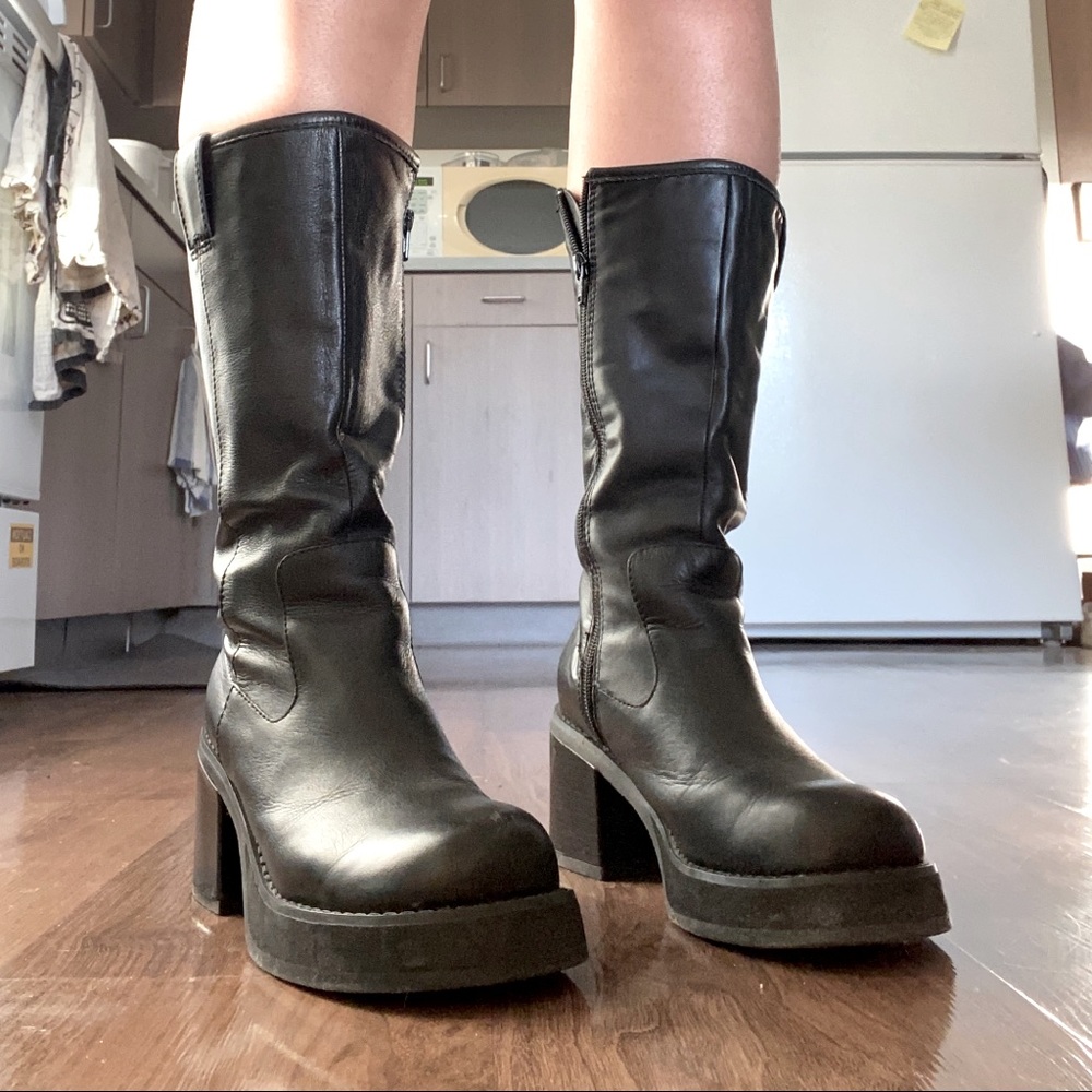 90s Chunky Platform Boots by Candies
